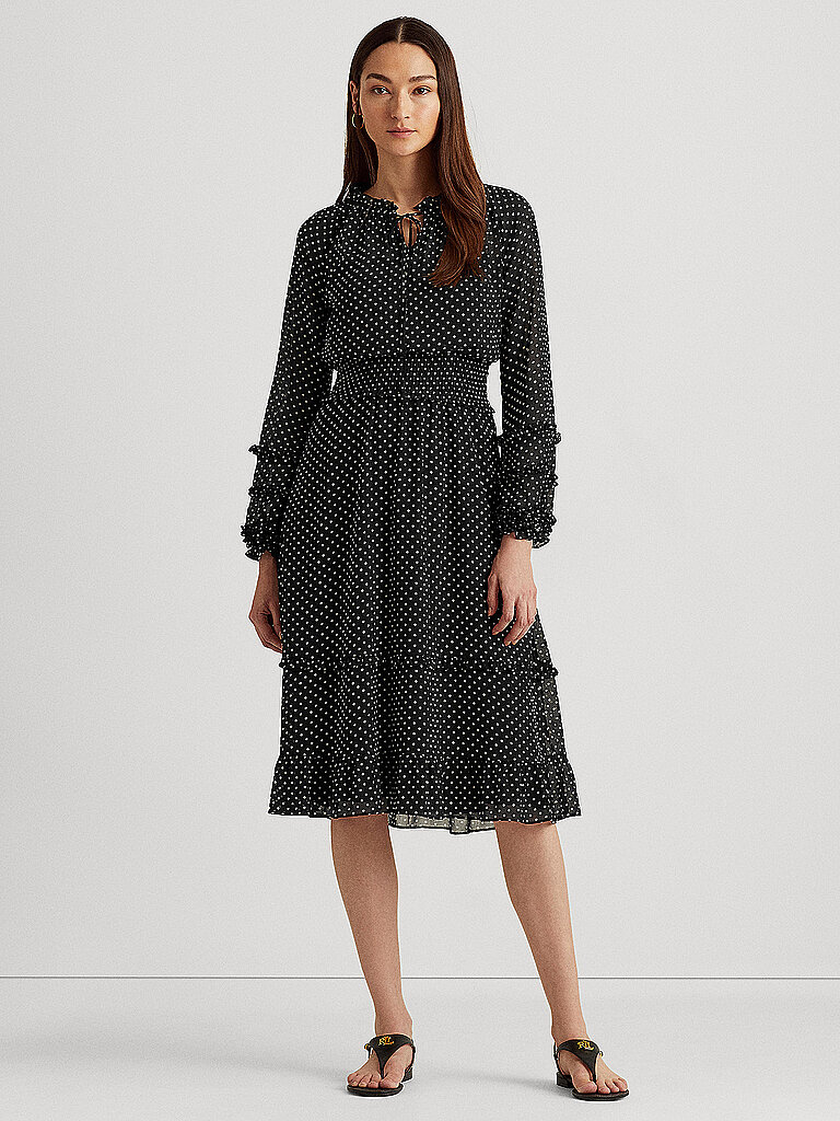 LAUREN RALPH LAUREN Kleid  Desmond  schwarz | 38